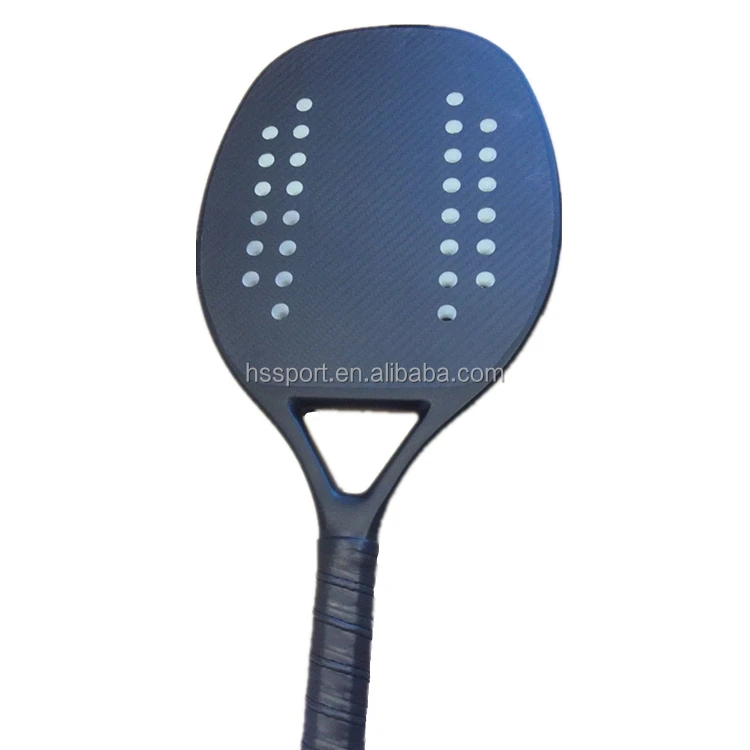 Customized 100% carbon beach tennis racket 3k 12k 18k carbon fIber paddle tennis padel racket squash racquet