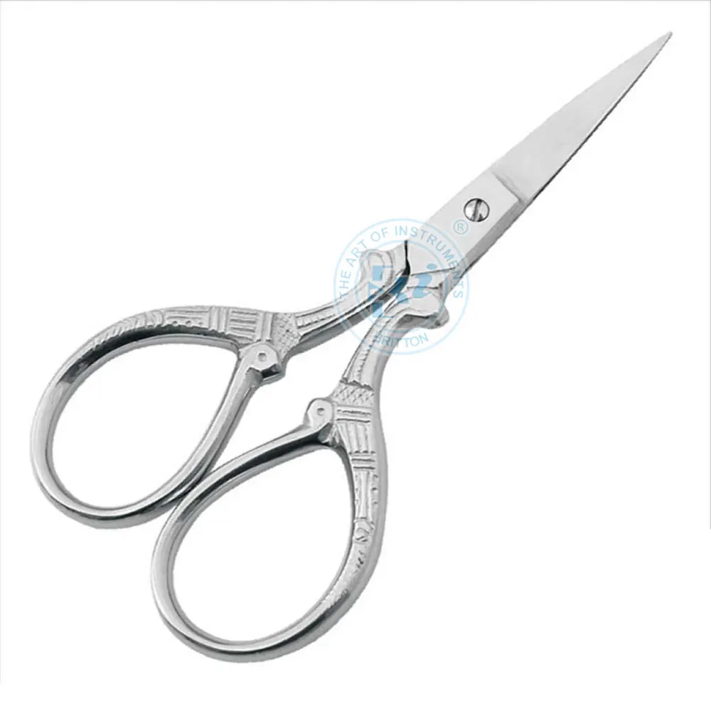Best Selling Fancy Embroidery Scissors Wholesale Professional Stainless Steel Embroidery Scissors