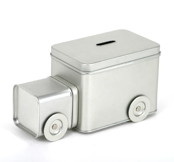 
car metal tin can/ box,custom design, food grade 