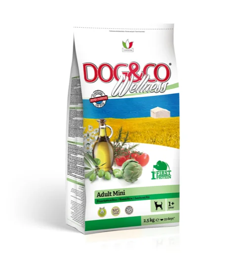 Best Product Italian Products Ham Rice Flavour Hyper Digestible Dog Food for Wellness of Four Footed Friends