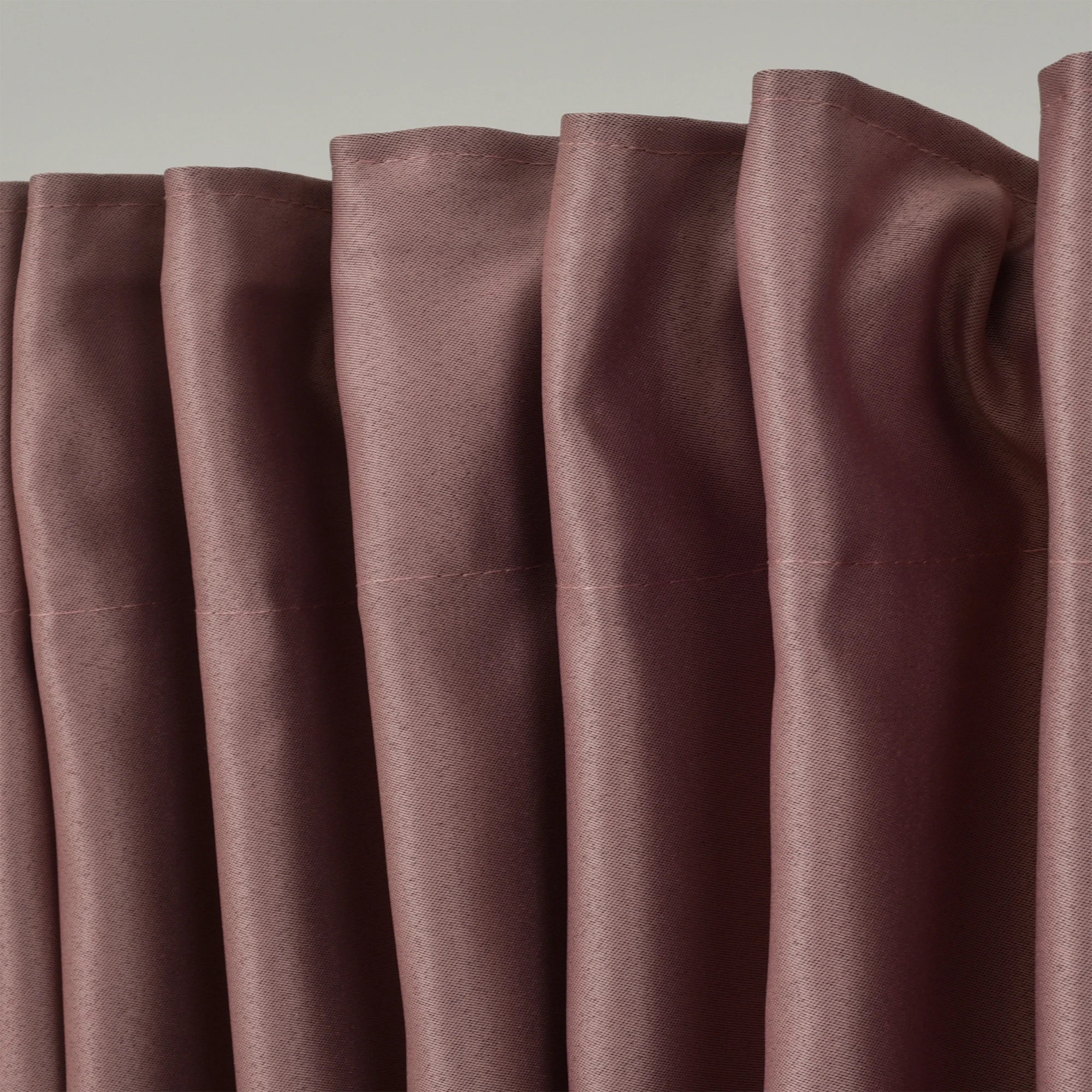 Оптовая продажа Прямая поставка розовая ткань для декоративных окон светонепроницаемые шторы занавески и спальни по индивидуальному размеру