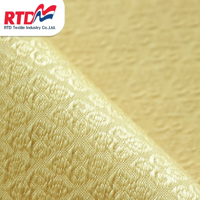 Традиционная тайская ткань RTD премиум-класса для традиционной тайской формы юбки-золотые RJ1062