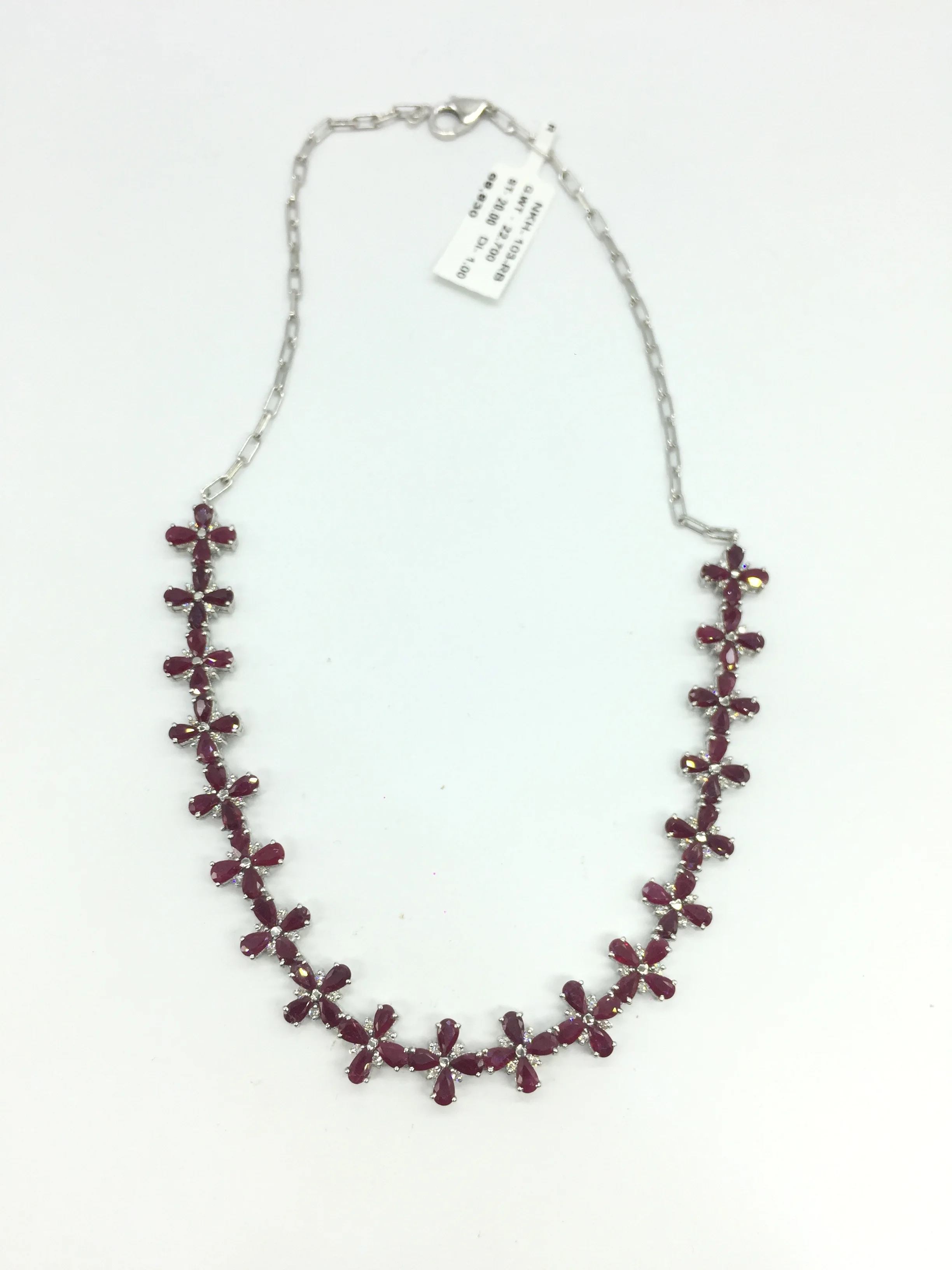 Ожерелья с подвеской в форме сердца рубиновым Камнем для женщин изготовленные на заказ индийским производителем онлайн-продажи по низкой цене