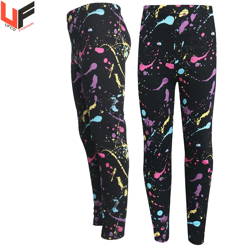 Sublimation Women Leggings With Stripes Printing Fitness Leggings Mid Waist Stretch Women Legging