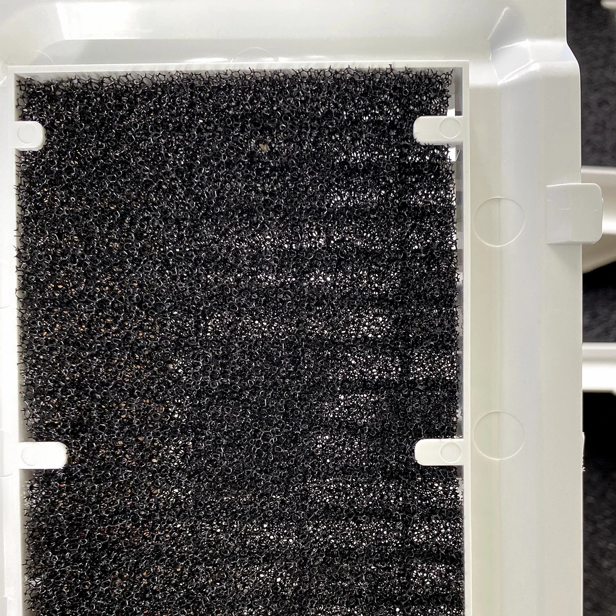 KSOP-7 black high elastic transom cleaning biochemical filter sponge for oxygen concentrator