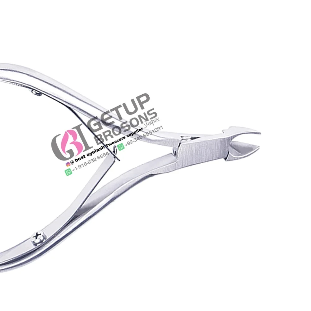 Beautiful Design Professional High Quality Silver Cuticle Nail Nipper Stainless Steel For Personal Care Beauty Instruments