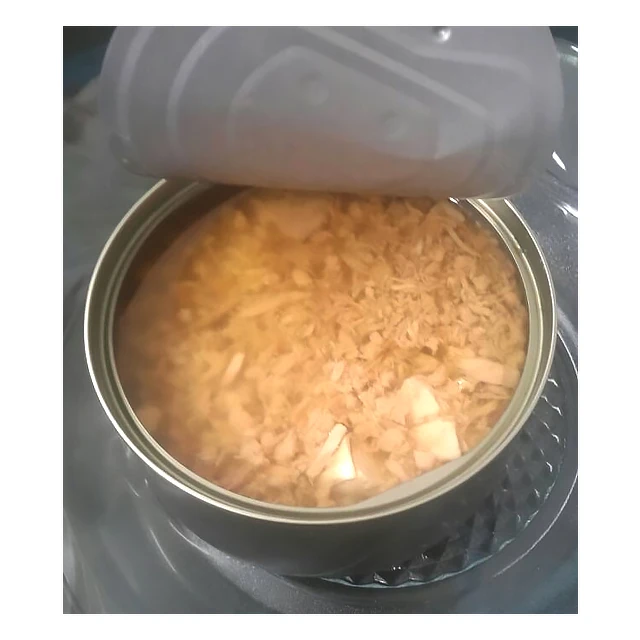 100% натуральный халяльный твердый консервированный тунец, измельченный 200 г. С лучшей ценой