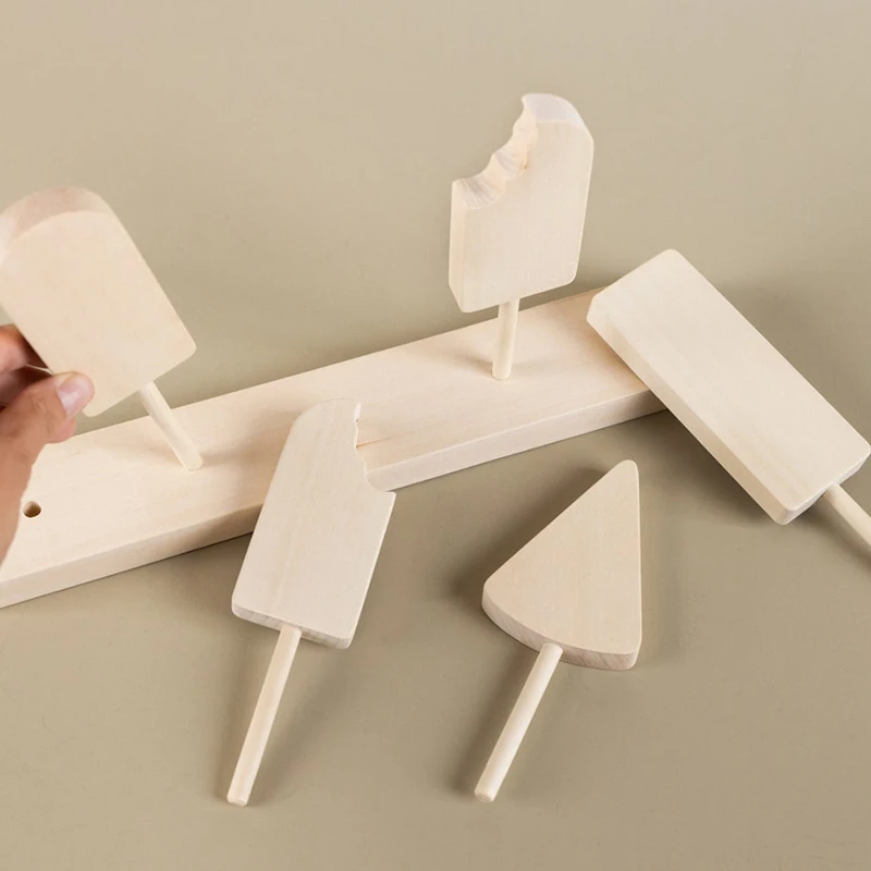 OEM - ODM Wooden ice cream toy For Toddler Toys 6 Months 1 2 Years Old Boys Girls, Safe Toys for Kids, - Made in Vietnam