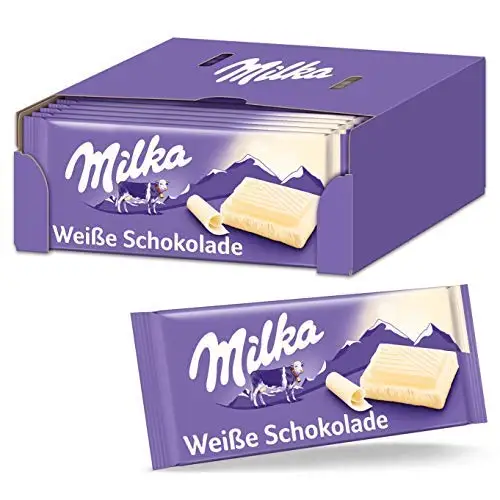 Brown and white Milka Chocolate Bars 100g and 300g Wholesale