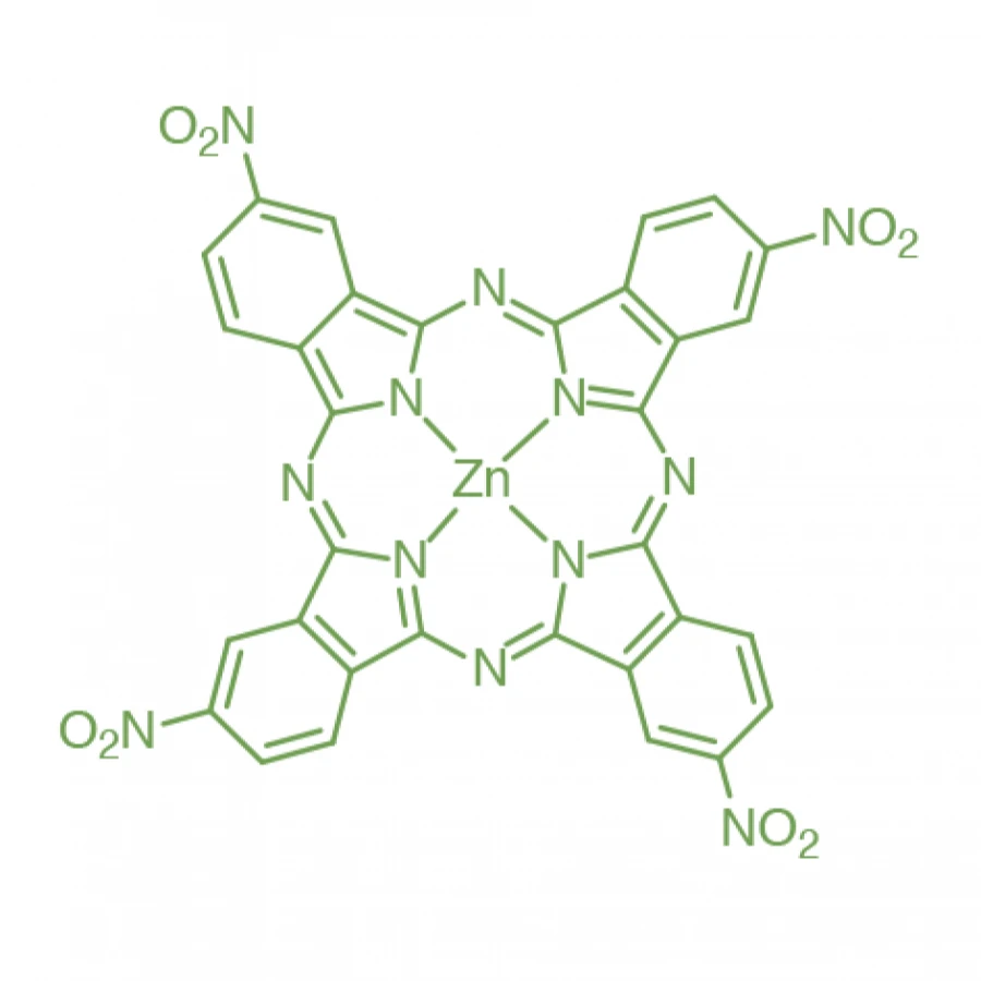 zinc(II) 2,9,16,23-(tetra- nitro)phthalocyanine 100043-01-4