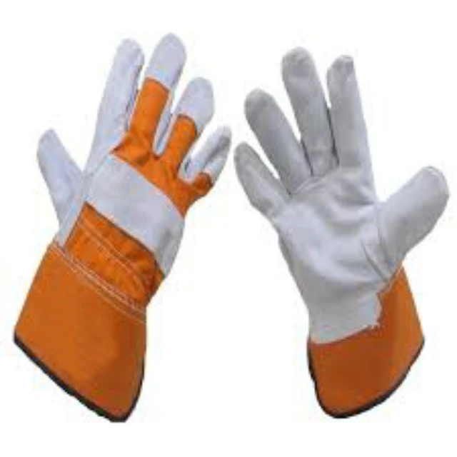 Leather Garden Gloves Flex Grip Soft Sheepskin Gardening Glove Elastic Wrist for Men and Women