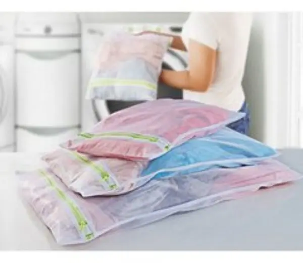 Сетчатый мешок для стирки много размеров изящный дизайн удобный устойчивый к разрыву изготовленный из 100% полиэстера высотой