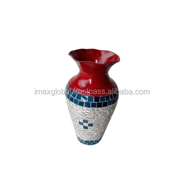 Hot Selling Customized Flower Antique Vase Copper Hammered For Table Decoration And Bedroom
