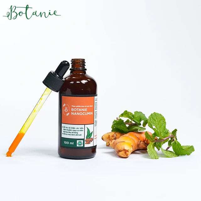 
Nanocumin 100 Applied For Health And Medical Made From Turmeric Piperin From Pepper 