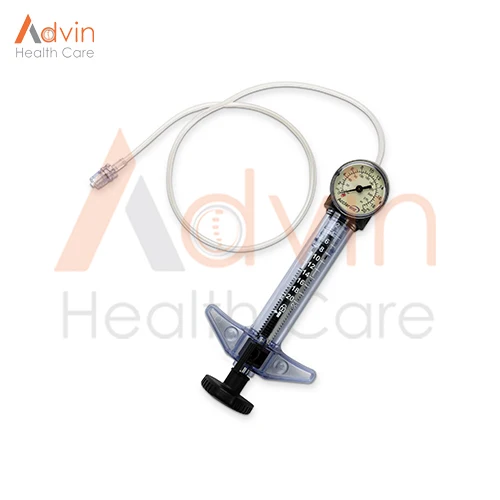 High Quality Inflation Device Like PTCA Balloon Inflation Device and gun type Inflation Device for Hospital