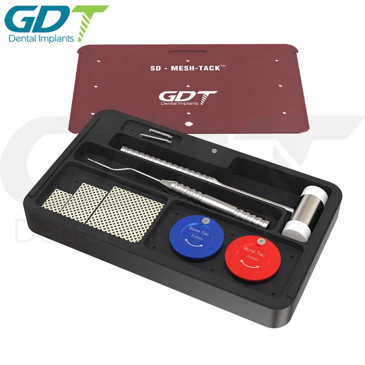 Guided Bone Regeneration Titanium Membrane Mesh Kit GBR System Surgical Dental Tool Instrument Implant