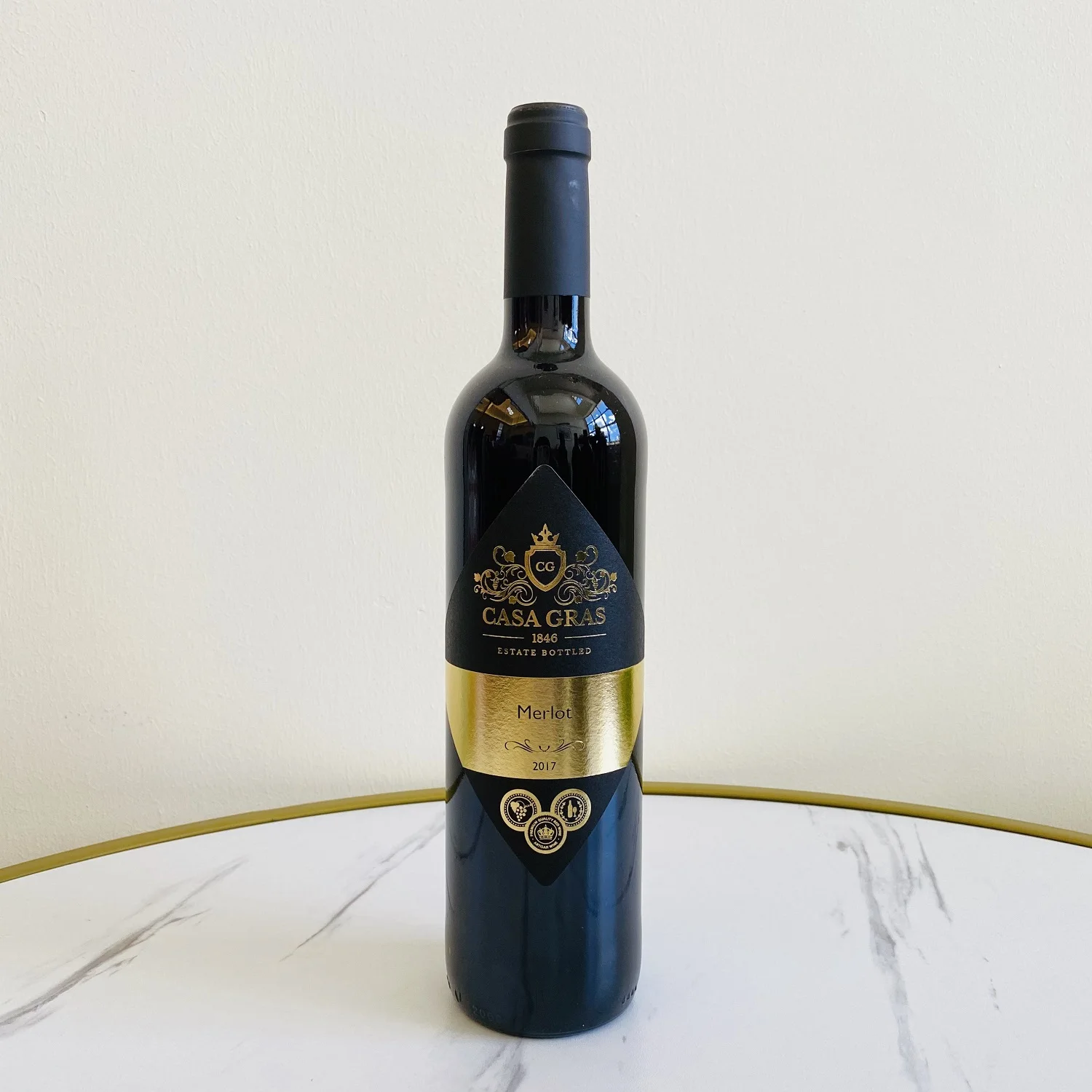  Бутылка для вина 2017 средний сухой 14% спиртовой Merlot 100% настольное красное вино 750 мл из