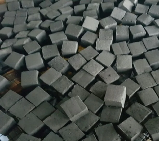 
Cheap 100% pure Square Cube Coconut Shell Charcoal Shisha from India 