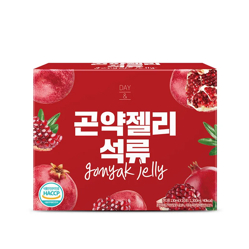 High quality delicious Pomegranate gonyak jelly Day & Gonyak Jelly Pomegranate made in Korea