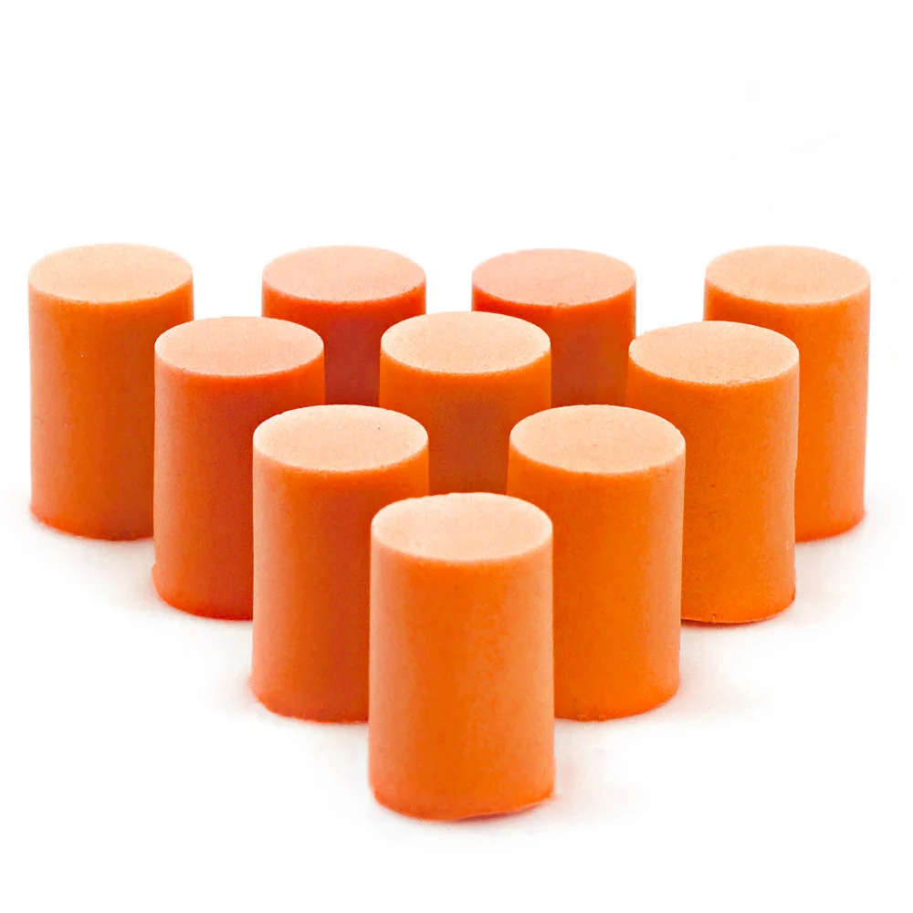 pvc foam earplugs Slow Rebound Memory Foam Earplugs Cylindrical PU Foam Earplugs With CE Certificate For Sleeping