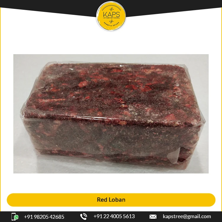 Ajmeri Red Color Perfect Quality Gum Benzoin / Loban for Burning