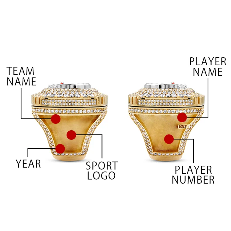 2021 Hot Sell Designs World Mens Custom Sports Jewelry Baseball us pga Championship Rings Football Basketball Softball Champion