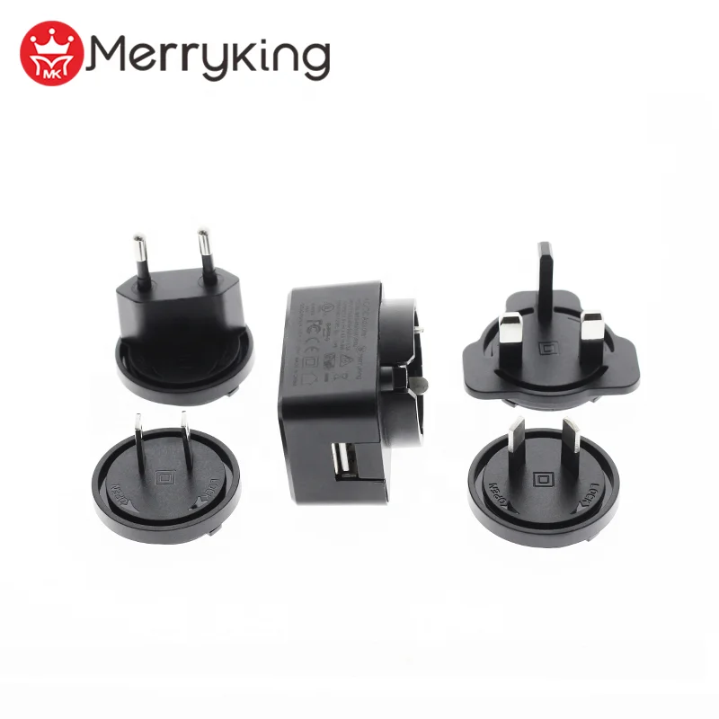 Merryking AC DC европейские изготовленные на заказ адаптер 5v 9v 12v питания 1a 1.5a 2a с вилкой европейского стандарта сертификат CE GS и т. д.
