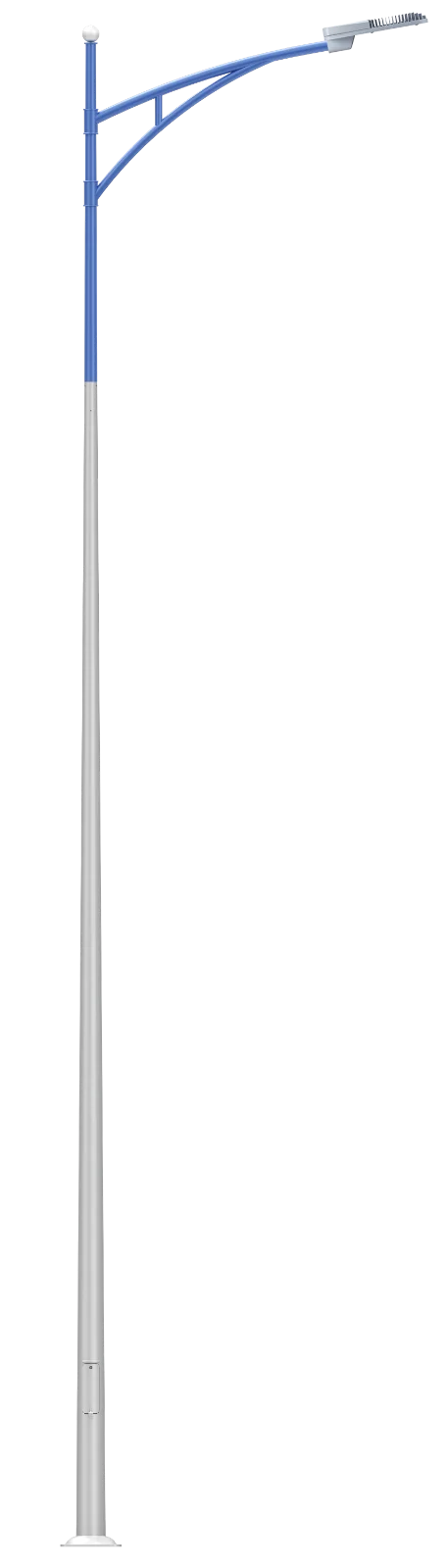 BHT Traffic Post Hot-dip Galvanizing is designed and manufactured to comply with BS5469 (England) EN40 (Europe), ISO 9001:2015