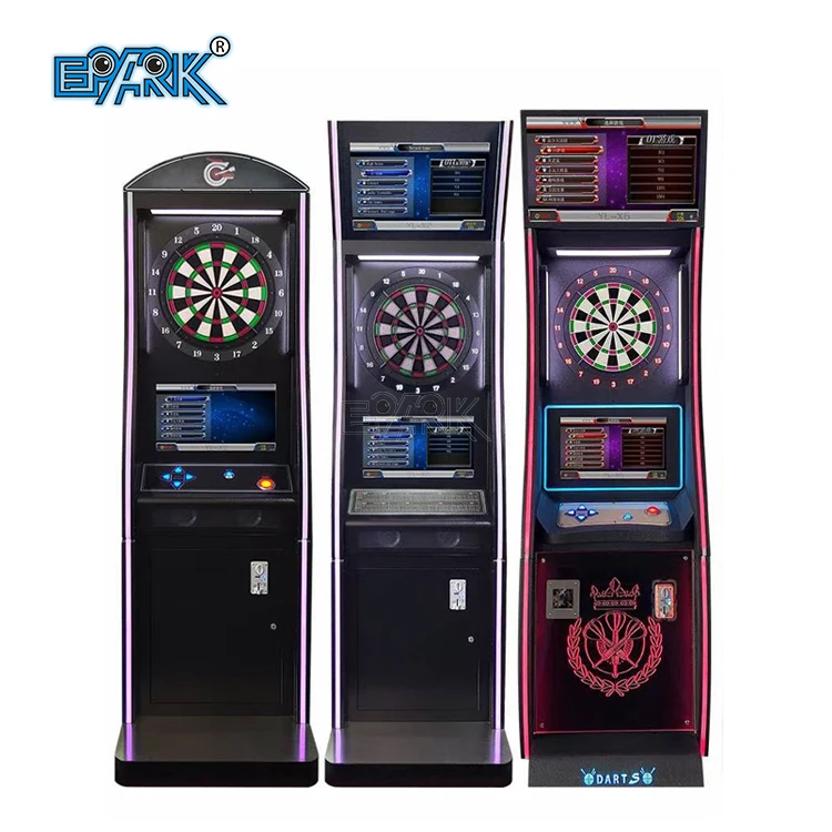 Hot Selling Coin Operated Indoor Sport Amusement Arcade Electronic Dart Board Machine With Dart