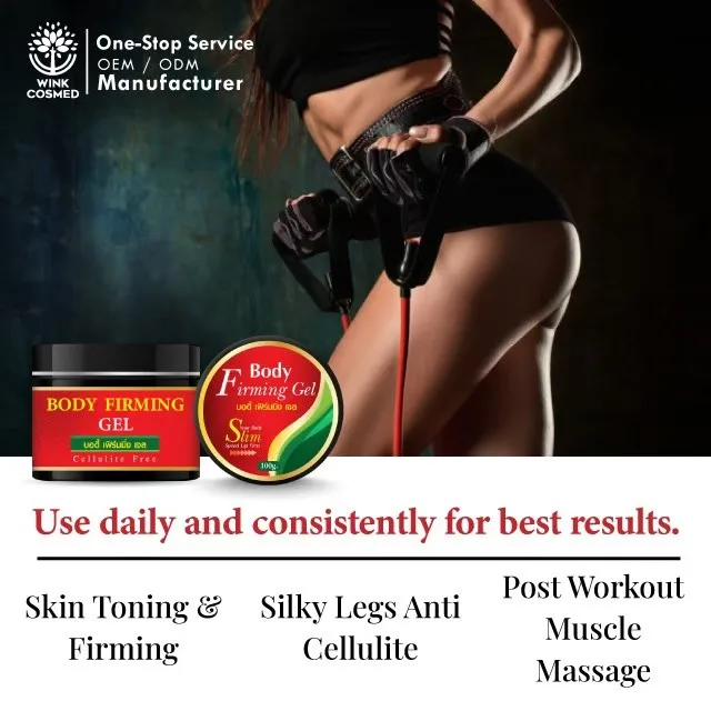 OEM Slimming Gel Slimming Cream Body Firming Gel Celulite Remover Stomach Gel Body Burning Weight Loss Fat Burn Custom Logo