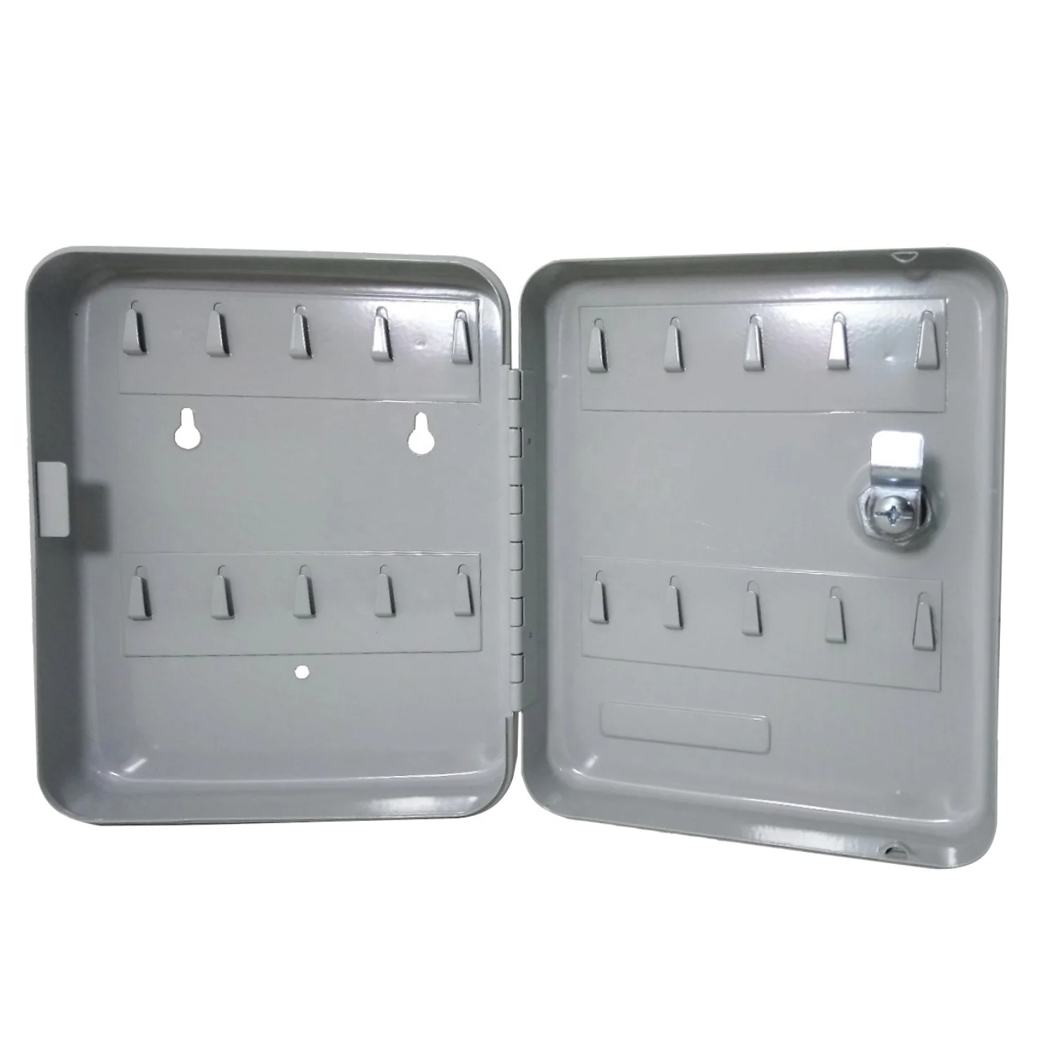 Small Metal key box with 20 key tags