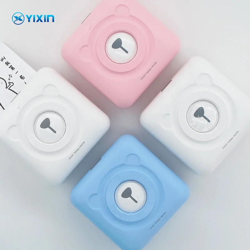 New Arrival Portable Mini Printer Barcode Connect BT Phone Photo Printer 58mm Thermal Printer