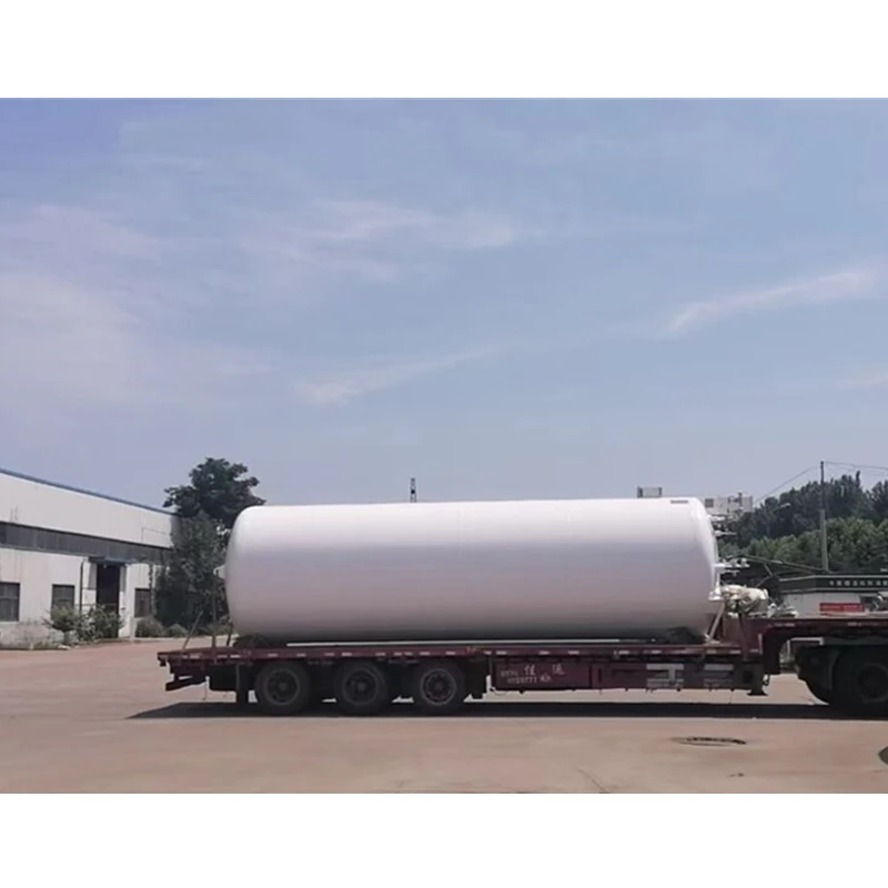  ASME 10m3 Медицинский Чистый 10000l больничный кислородный жидкий резервуар для транспортировки жидкого кислорода
