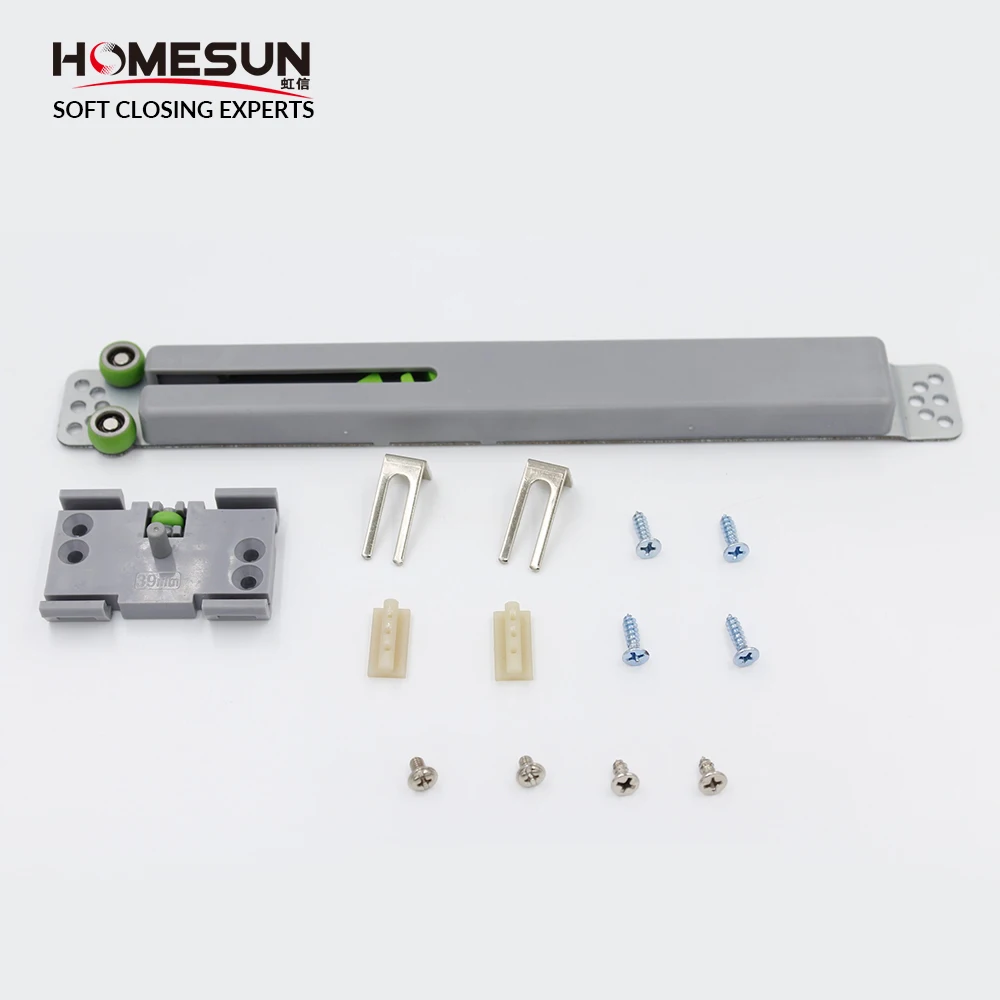 Soft Closing Mechanism for Sliding Closet Door