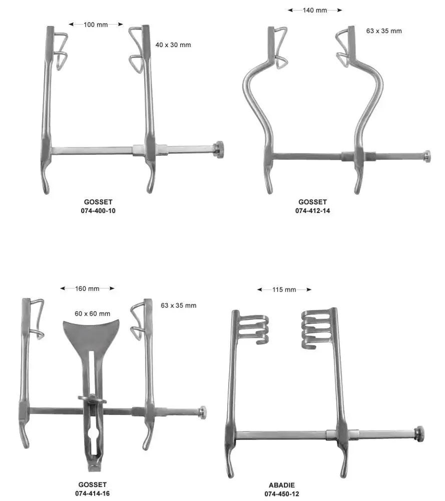 ABDOMINAL GOSSET RETRACTOR/SURGICAL RETRACTOR SURGICAL INSTRUMENT