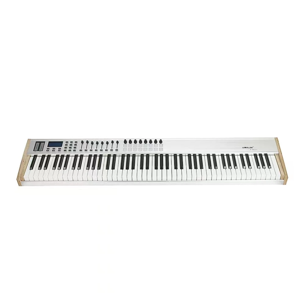 Worlde P-88 Pro music studio piano MIDI Keyboard controller 88 keys