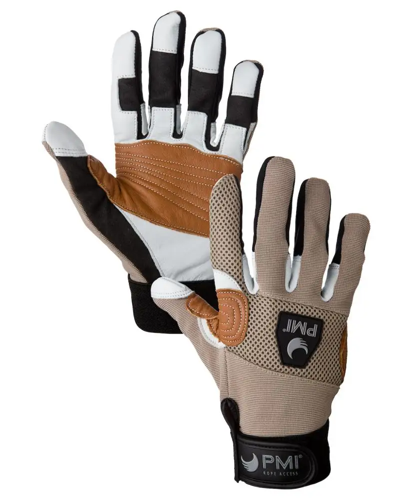 PMI веревка Tech перчатки пешеходный перчатки/страховки спусковое перчатки/средний вес альпинистские перчатки для скалолазов