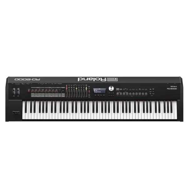 Roland не наносящих вред RD 2000 RD2000 88-ключ цифровая светодиодная рекламная фортепиано с Настольный штатив и чехол для путешествий Набор