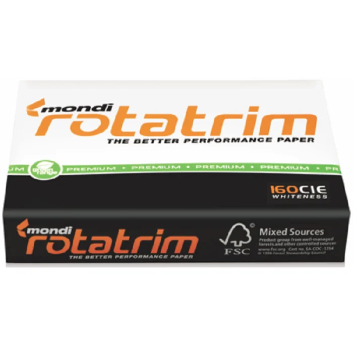 Premium Quality Mondi Rotritrim copy Paper- A4, A3 copy paper 80gsm 75gsm 70gsm / Mondi Rotritrim Copy Paper 80GSM