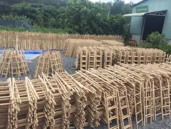 Natural Color Bamboo Blanket Ladder For Bathroom Towel Racks Made in Vietnam