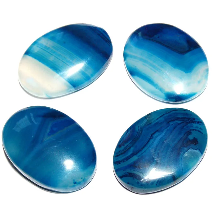 Get Online Blue Onyx Oval Cabochons : Blue Onyx Oval Cabochons For Sale