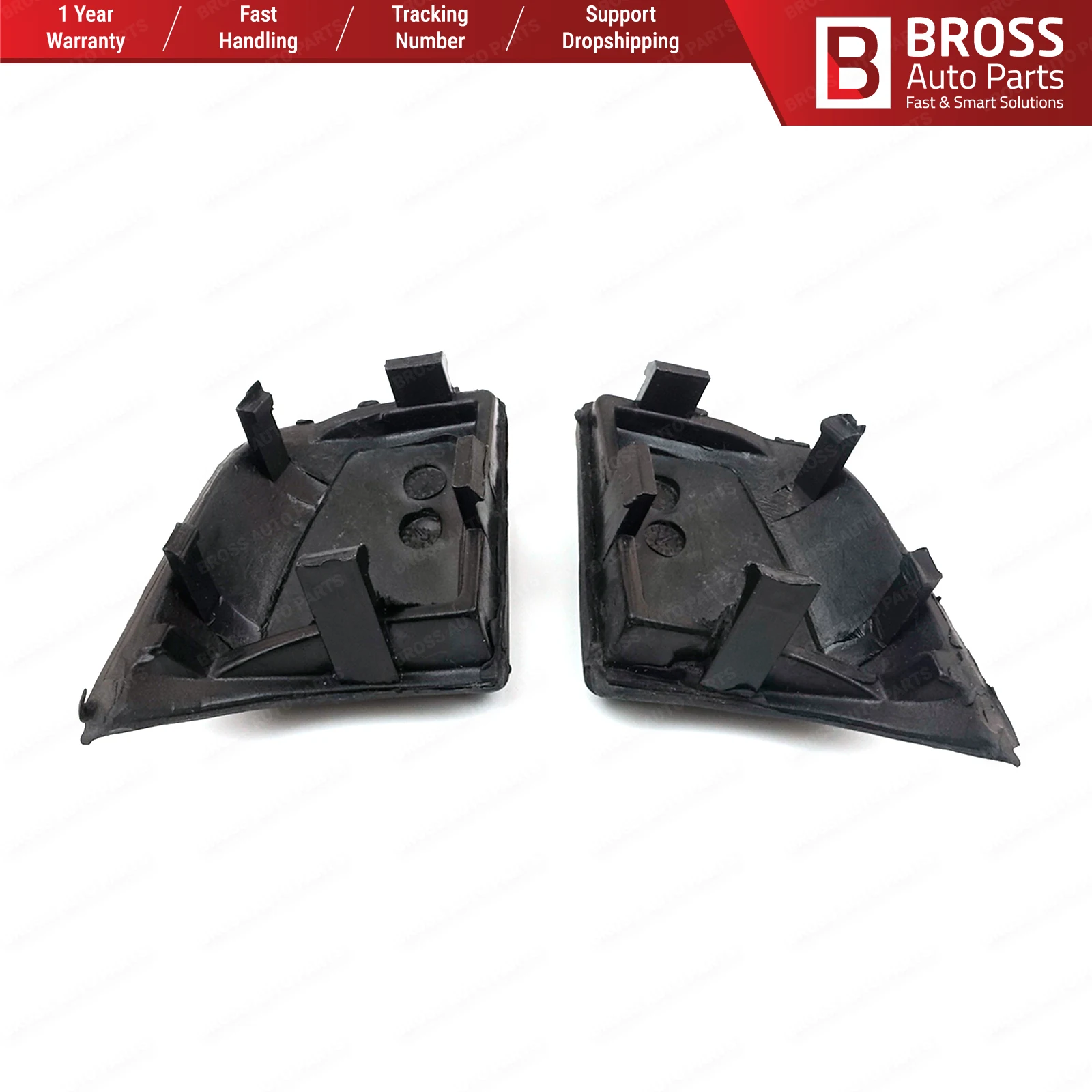 BDP163 2 Pieces Steering Wheel Horn Button Left and Right For  Vauxhall :6242078  Corsa C 2000/2006, Tigra B 2004/2009,