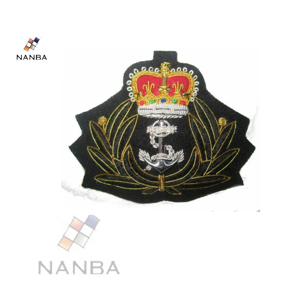 Недорогая Военная униформа карманный значок с металлическим напылением из проволоки в морском стиле армейском для блейзера и