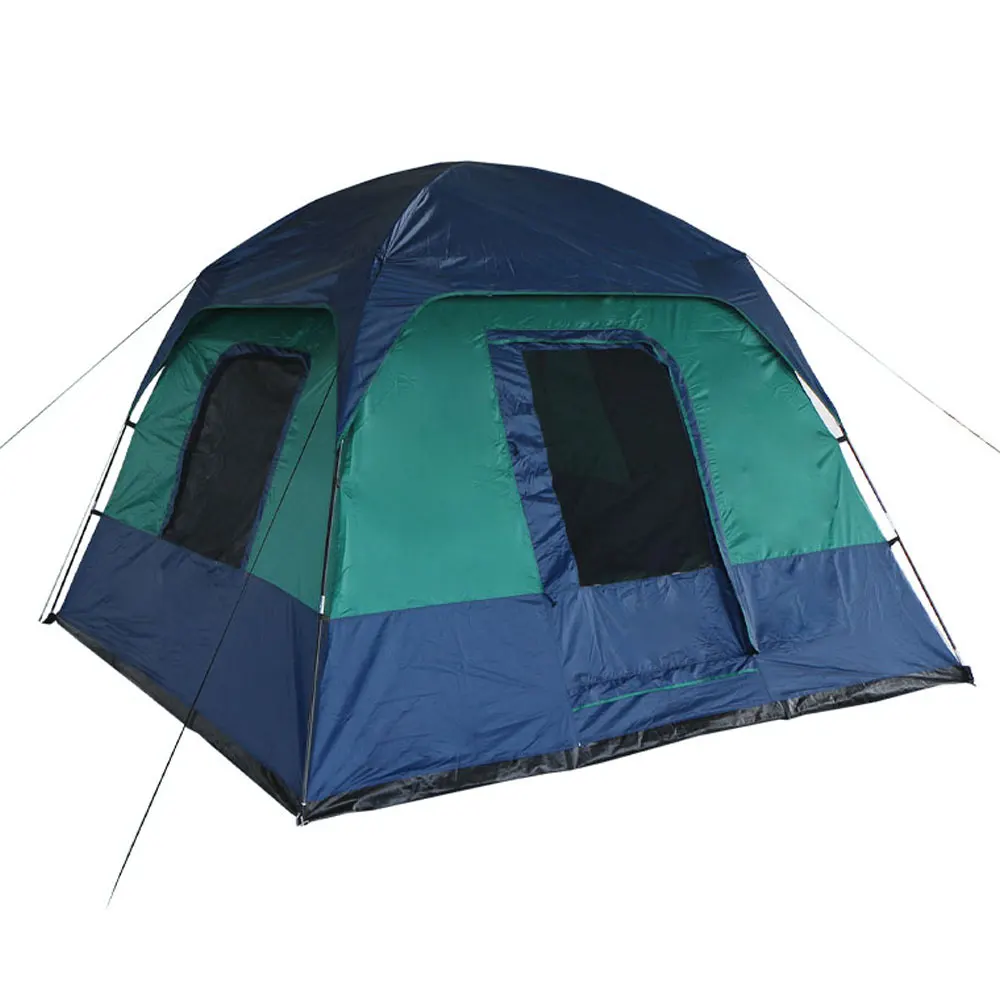 Outdoor Camping Polyester Waterproof Dome Tent Windproof Backpacking Tent, Easy Set Up Small Lightweight Dome Tent