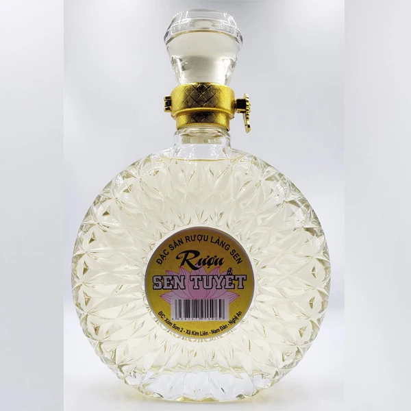 Natural Sweet Taste Mild Scent Pickled White Wine Snow Lotus Wine Good For Health With Glass Bottle Exported From Vietnam