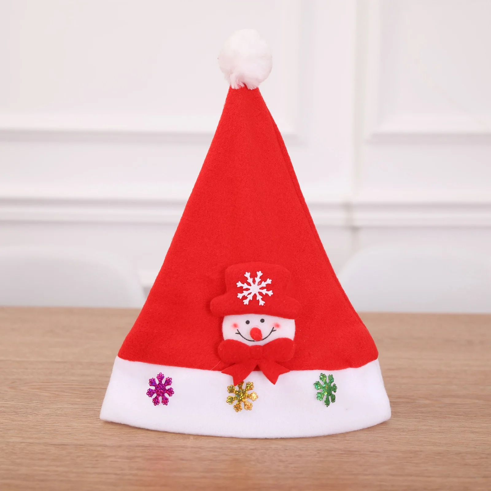  Рождественские шапки шапка Санты для детей и рождественские очки рождественской праздничной вечеринки