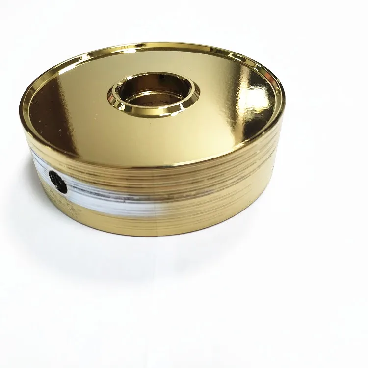 CNC Turning PVD gold mirror Aluminum Alloy Tire Core mandrel  For Electric Skateboard Car