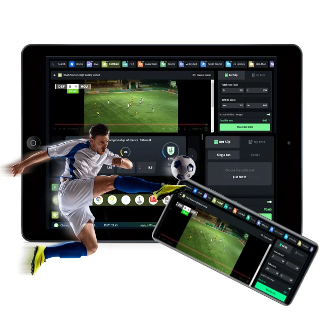 
Betting, sports, races, bookie. Software for online betting, casino. 