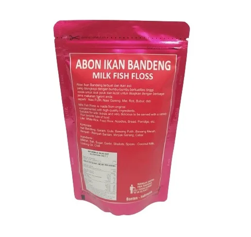 Bilvie Food Halal Spicy Milk Fish Floss Instant Ready-to-Eat 100gr