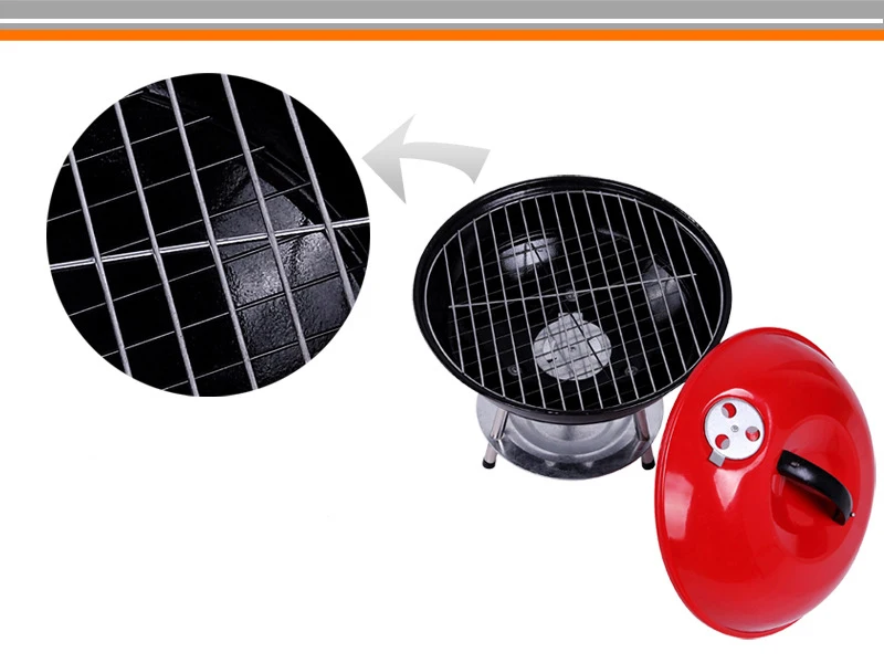 2021 выгодная цена портативный уличный прочный гриль для барбекю с углем коммерческого балкона